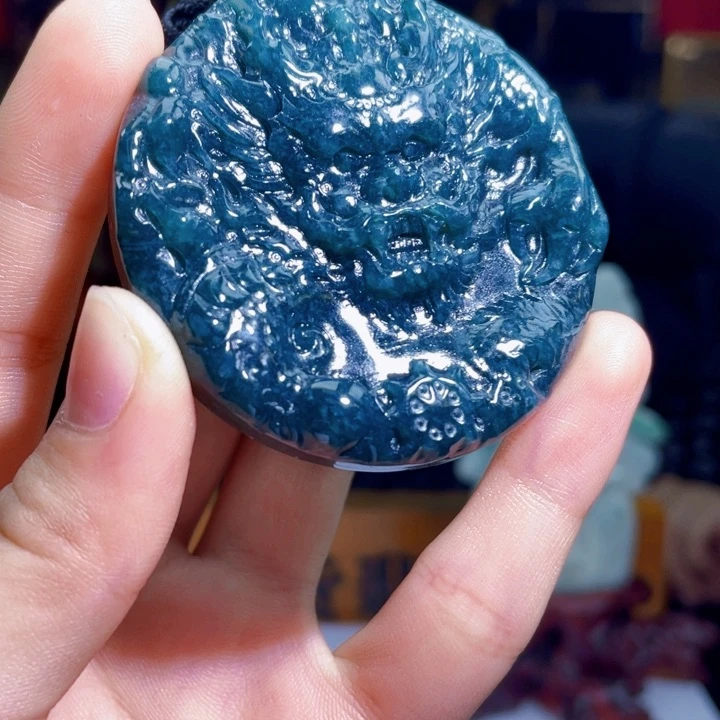 翡翠未镶嵌吊坠(不含链)X66
