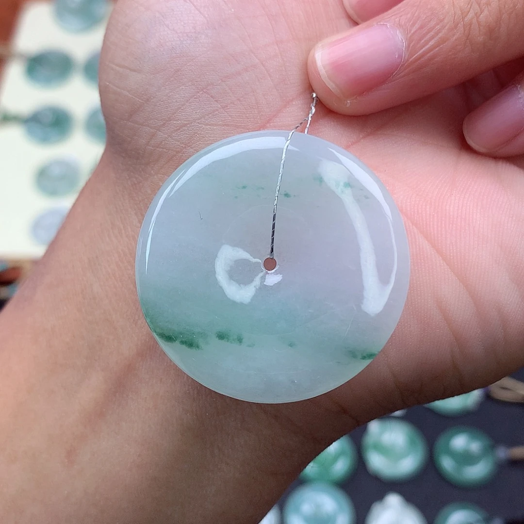 颈饰未镶嵌翡翠18 尺寸36.7-5.5