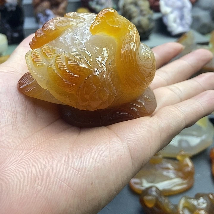 玛瑙/玉髓车挂未镶嵌
