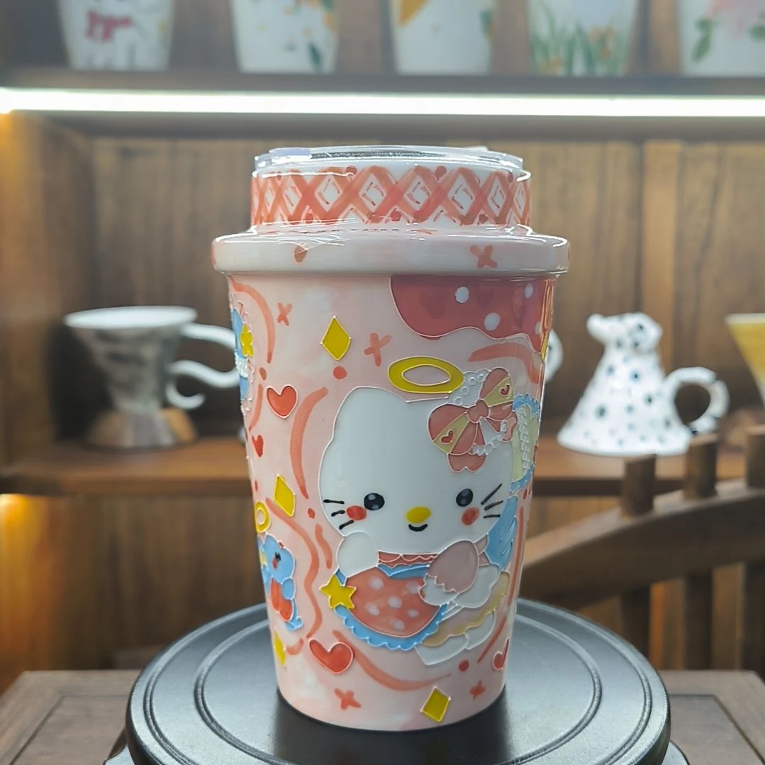 全手工手作卡通水杯