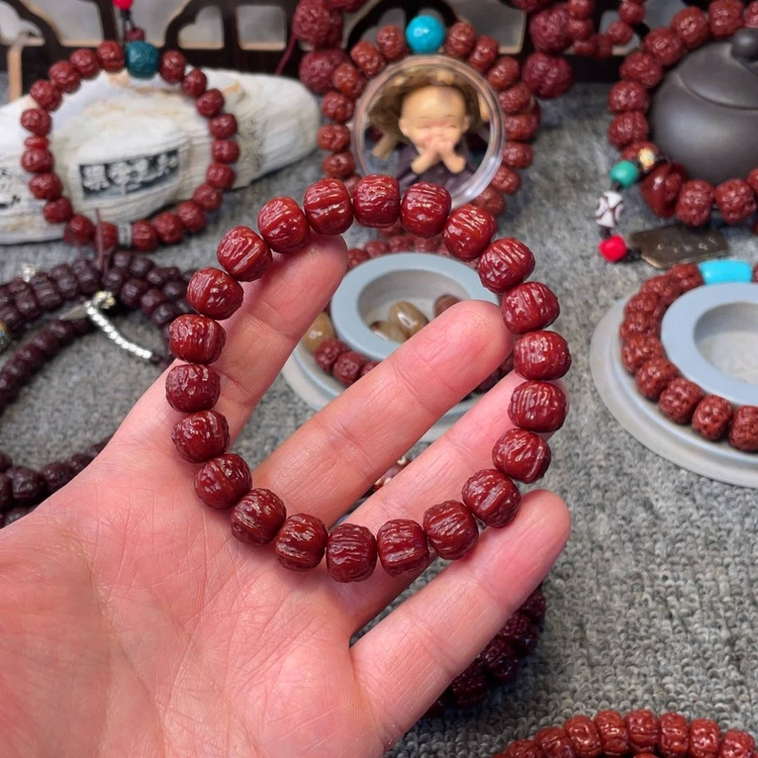 手串猴头核桃11-12猴头金蟾