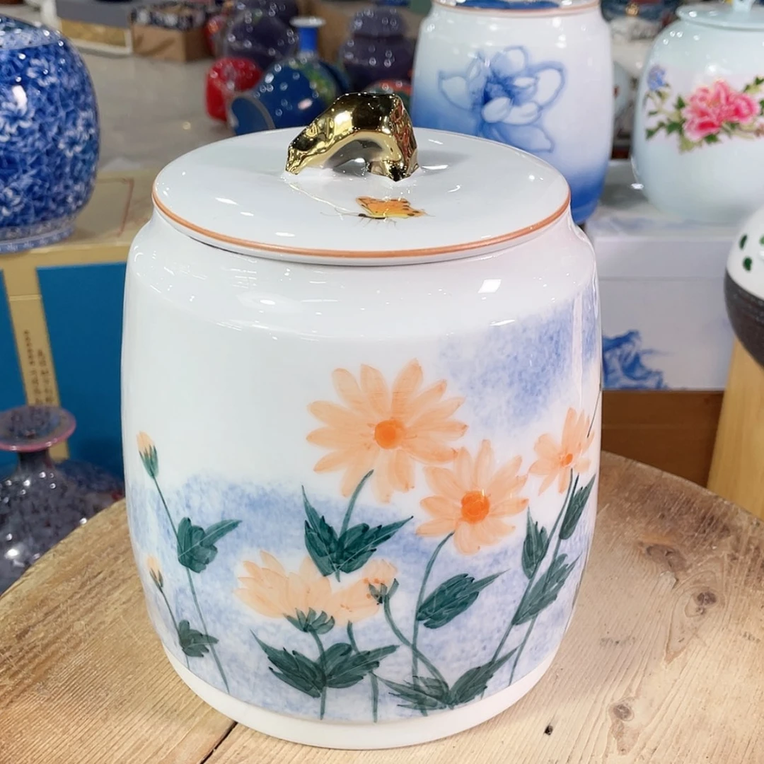 【闪购商品】罐陶瓷茶叶罐密封罐