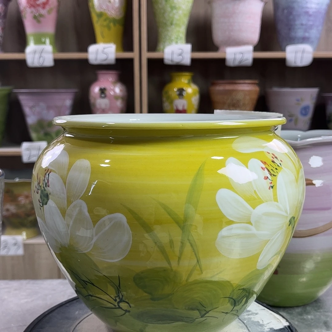 景德镇陶瓷花盆花盆