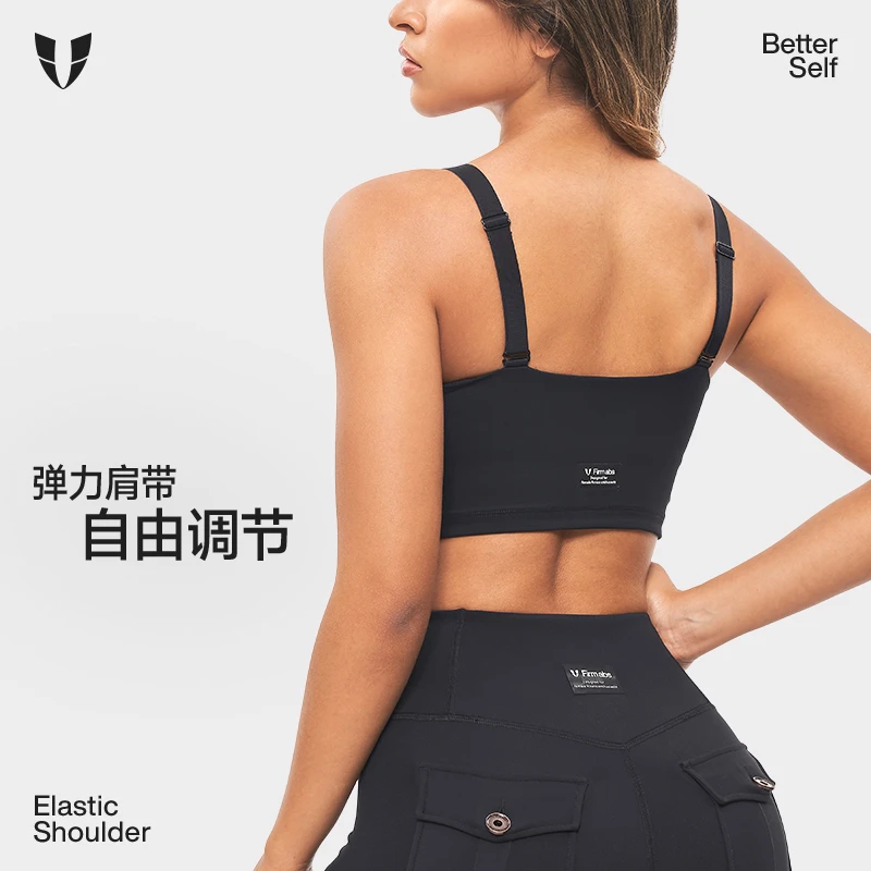 马甲线健身运动内衣夏薄款户外跑步防震透气运动美背女F2341Y966