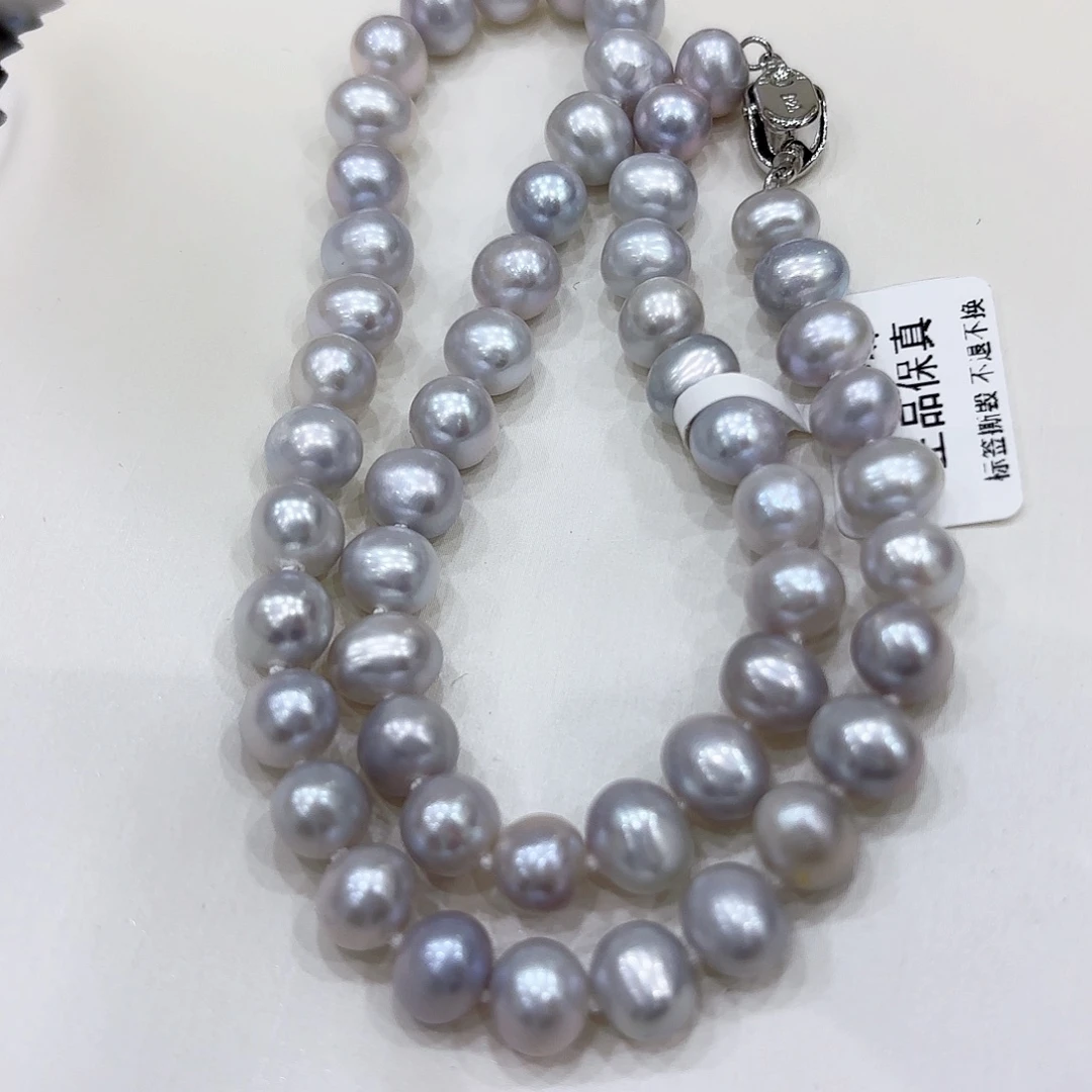 未镶嵌颈饰淡水珍珠7-9无核