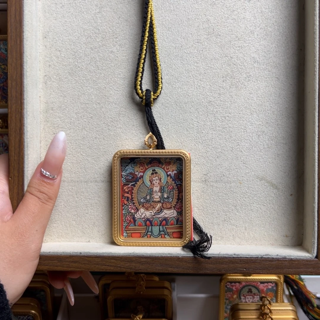 人***厅吊坠单面定制普贤