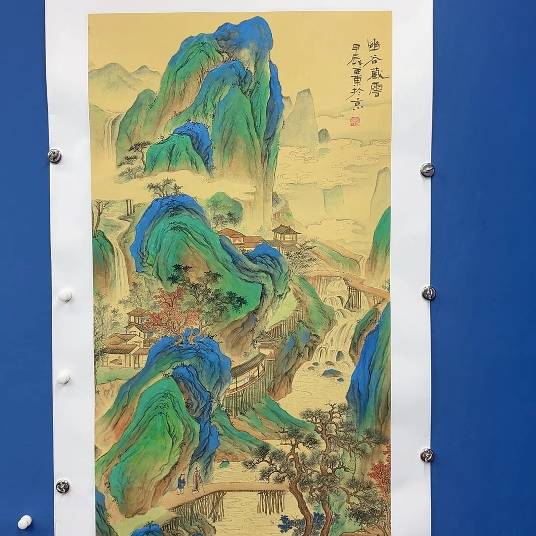 国画多次参加国内外书画