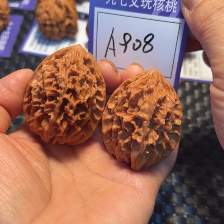 文玩核桃把件39招财鼠A908