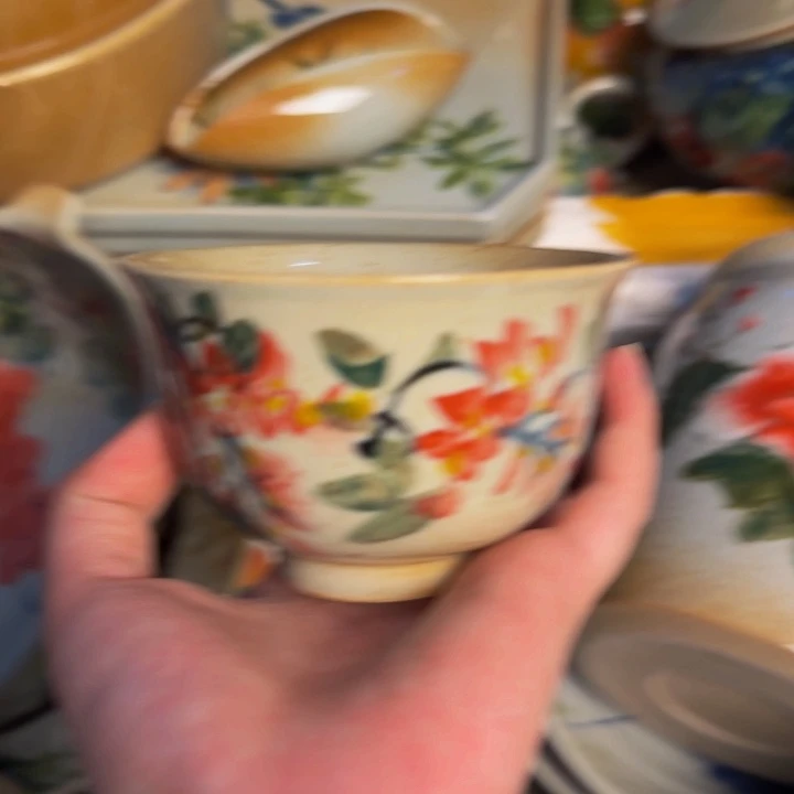 瓷片景德镇陶瓷手工手绘