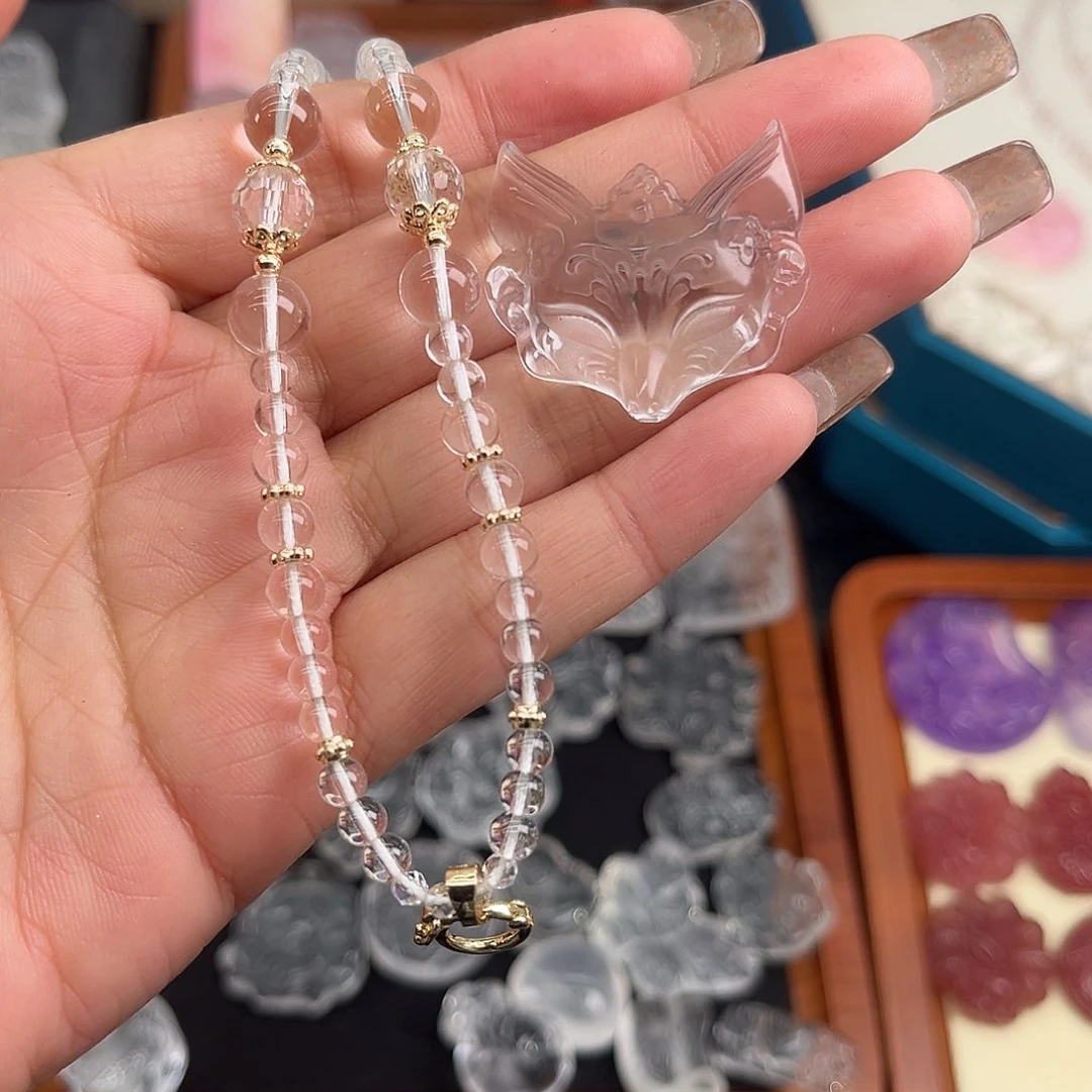 水晶珠宝半成品未镶嵌小***130