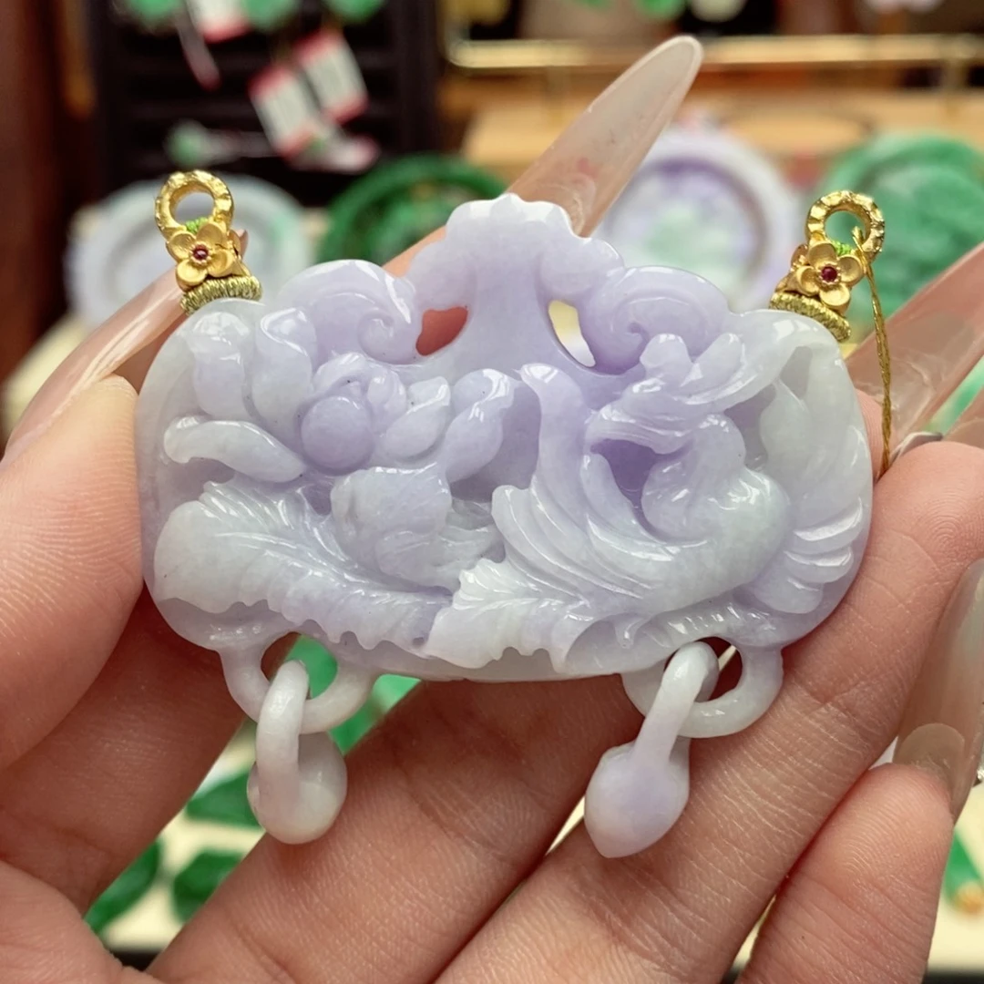 颈饰未镶嵌翡翠翡翠吊坠