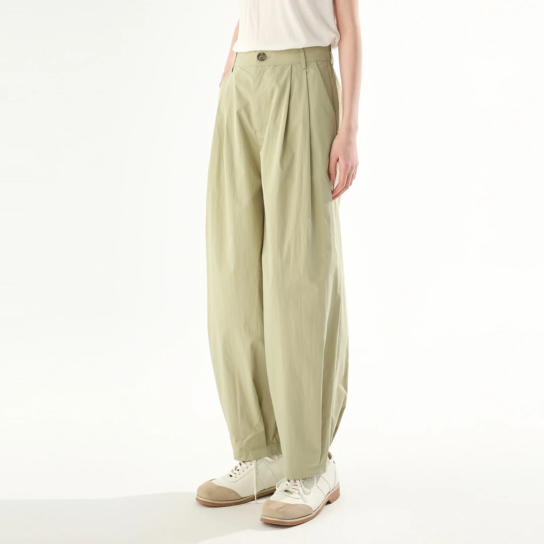 【女装优选WL】飞鸟和新酒2025夏女士小个子薄款休闲裤FA530142041