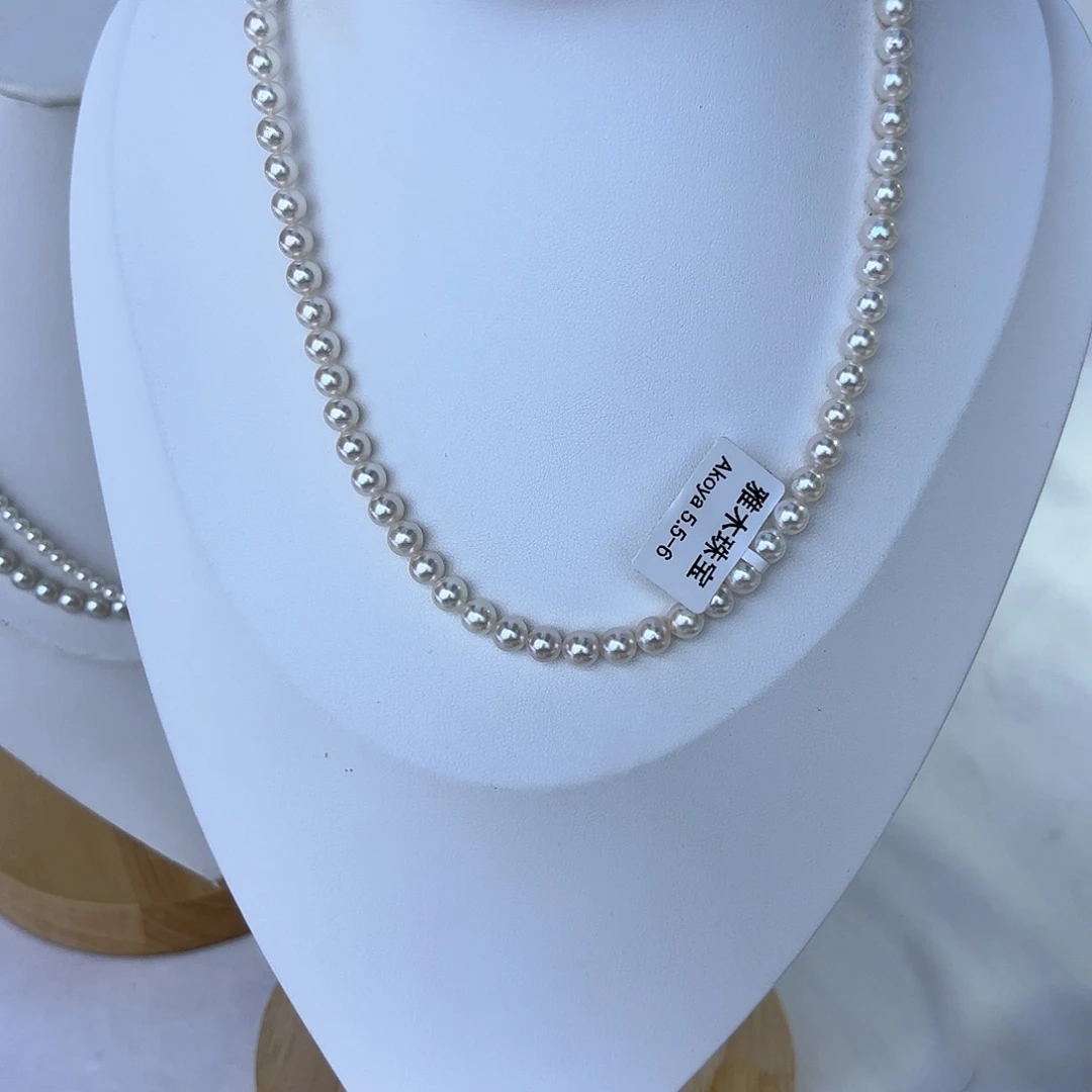 海水珍珠银S925镶嵌颈饰