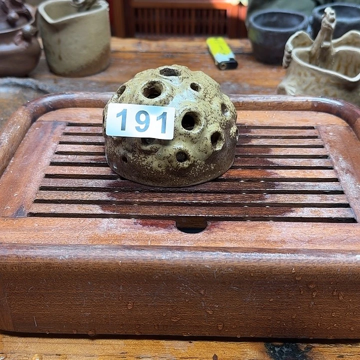 纯手工制作粗陶茶具