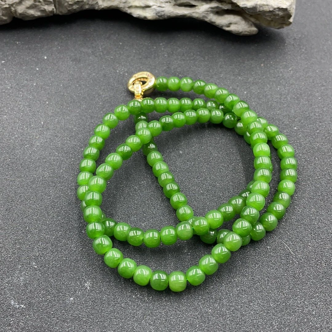 BY0222FXH标218 和田玉项链