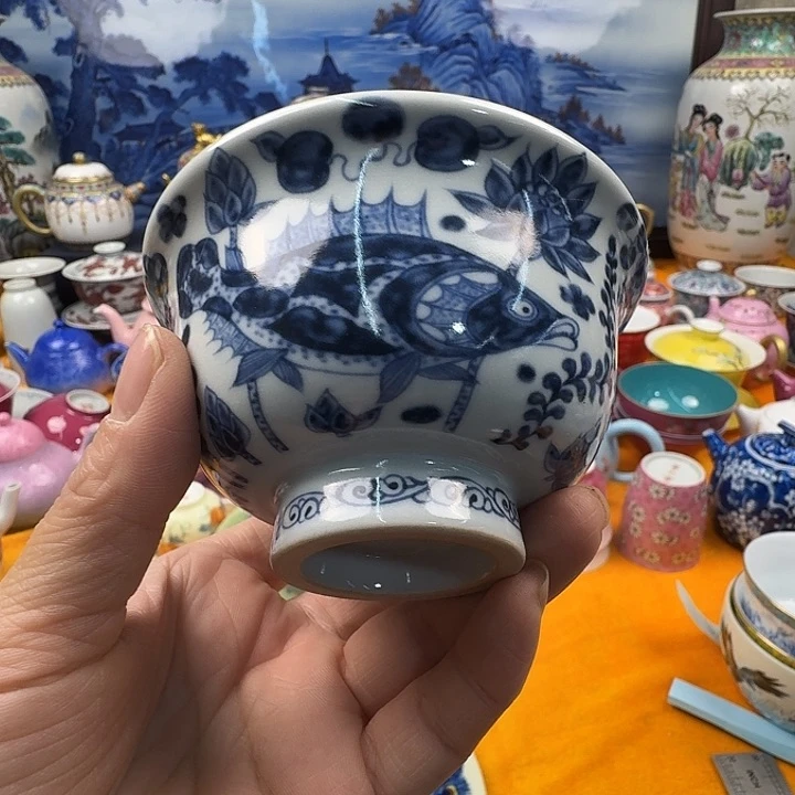 摆件景德镇陶瓷老厂瓷35