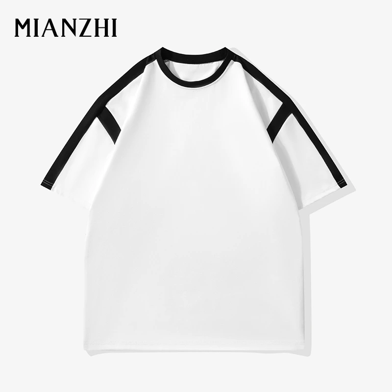 棉致重磅短袖t恤男夏季宽松休闲半袖潮流初高中学生夏装运动体恤