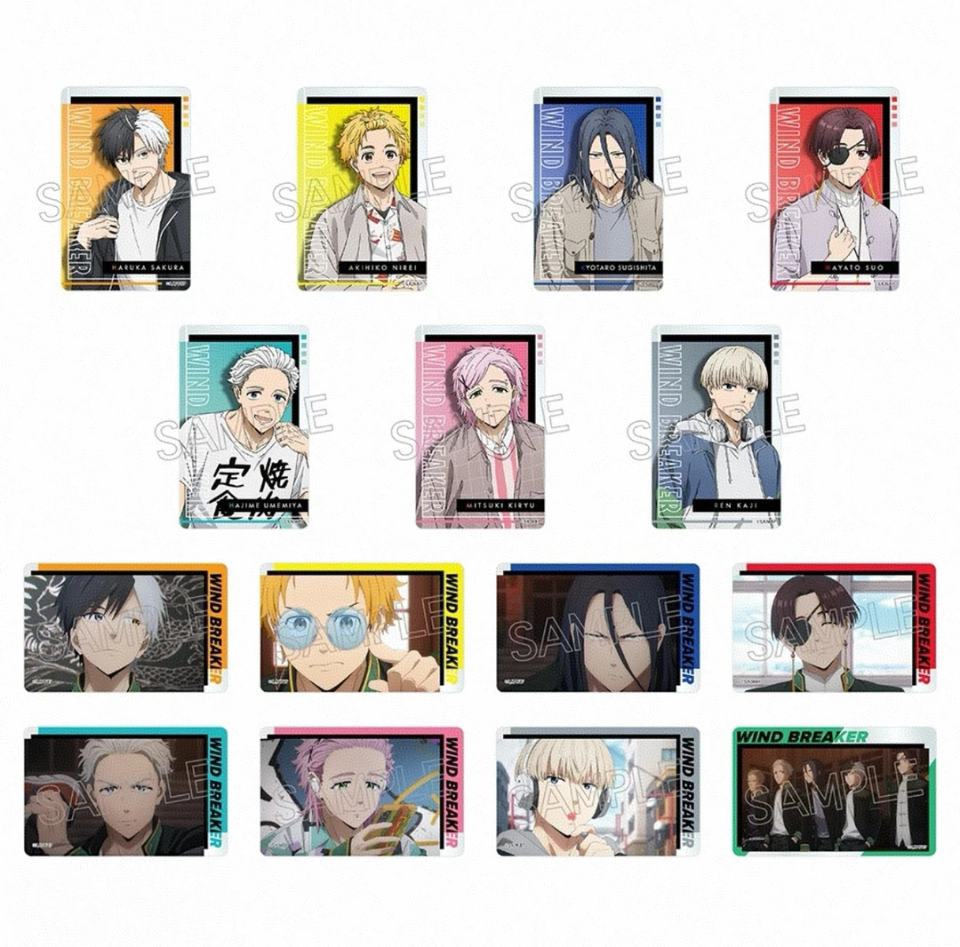 【日谷】防风铃 场面写透卡 盲盒