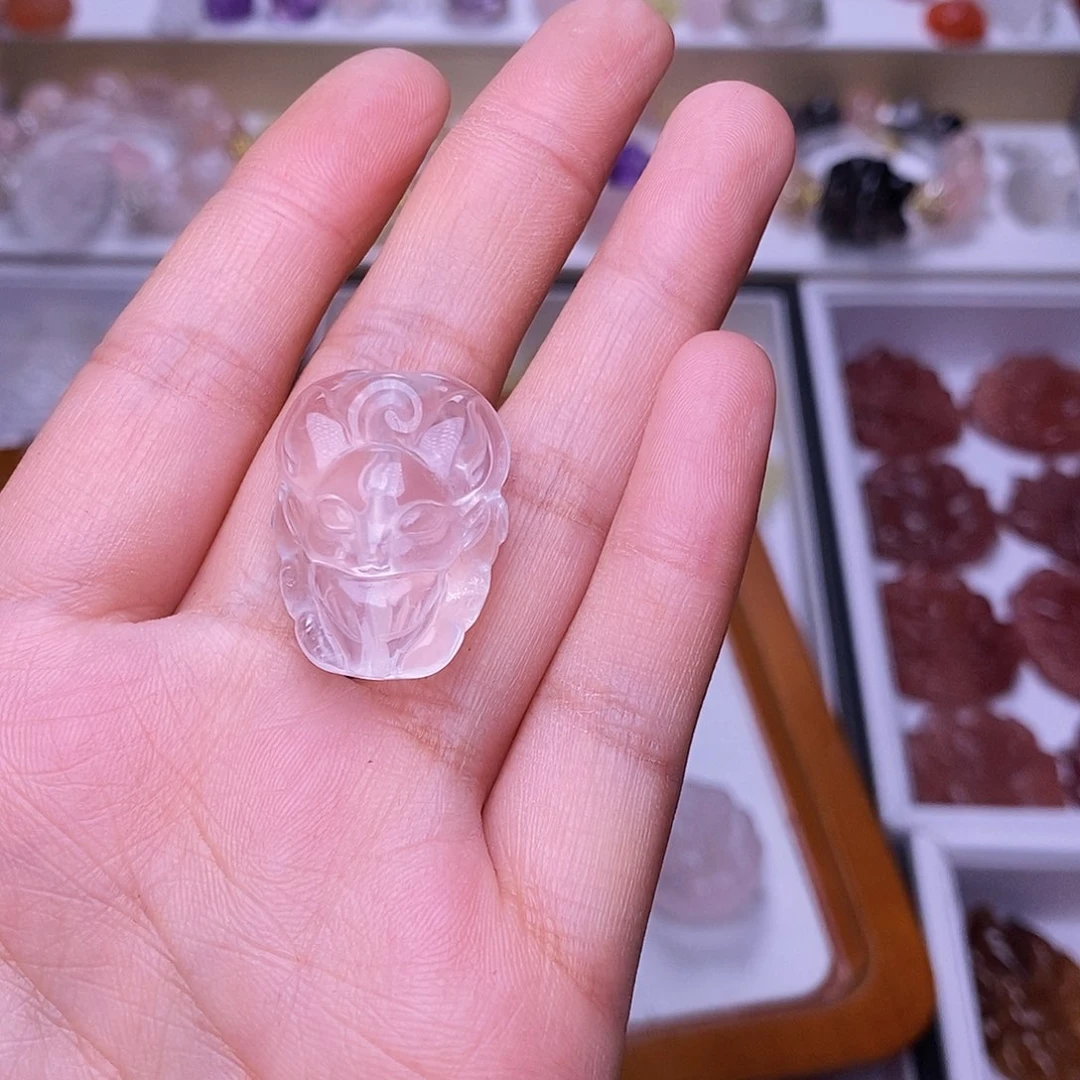 水晶颈饰未镶嵌时***.狐狐