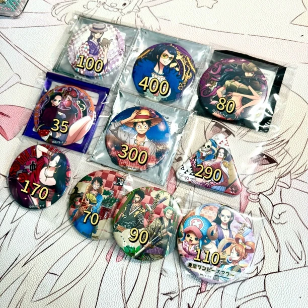 海贼王 中古古早吧唧转盘（7发保底）