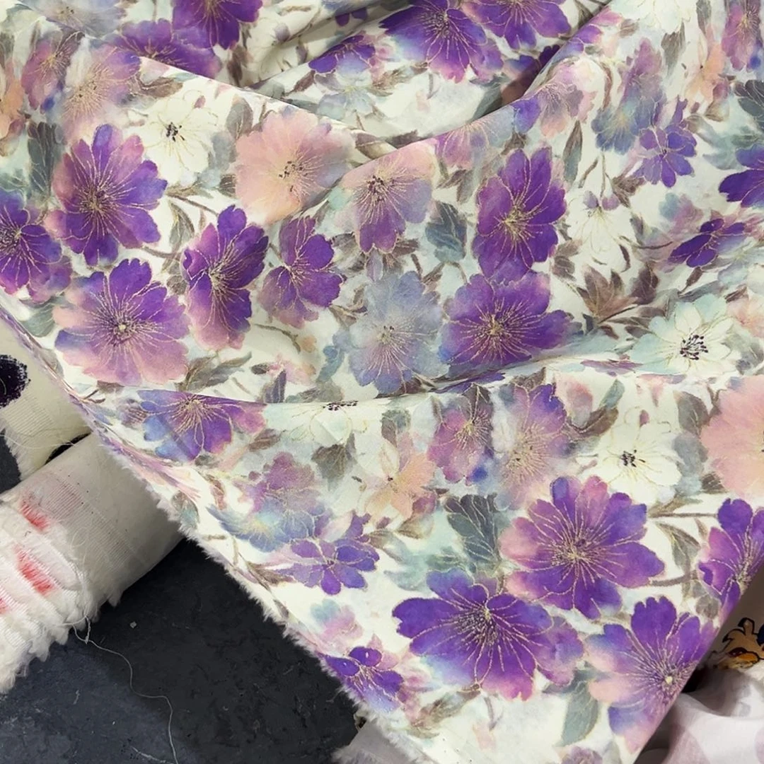 棉一米价纯棉双层府绸1.45米宽果子D