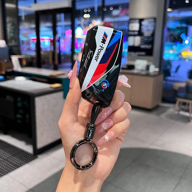 新宝马5系钥匙套五系壳530扣刀锋男525女530li专用高级感24/25款