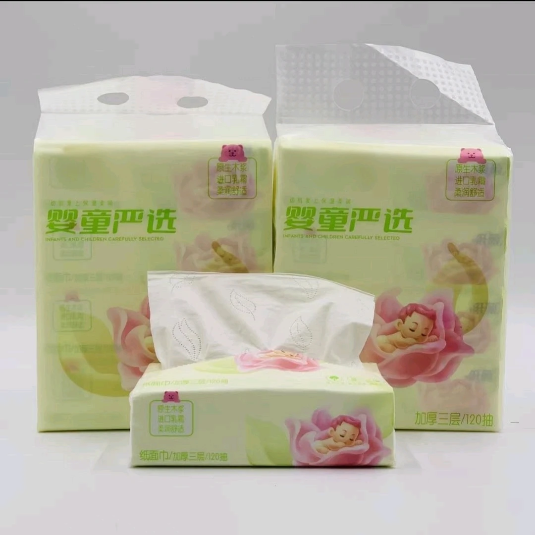 乳霜纸纸面巾抽取式婴童严选抽纸