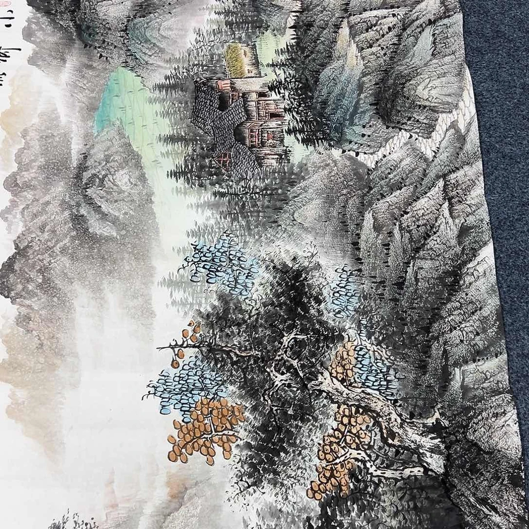 国画国画纯手绘作品欣赏