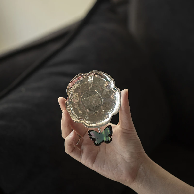 QB00587 臻宝堂-大漆银茶漏