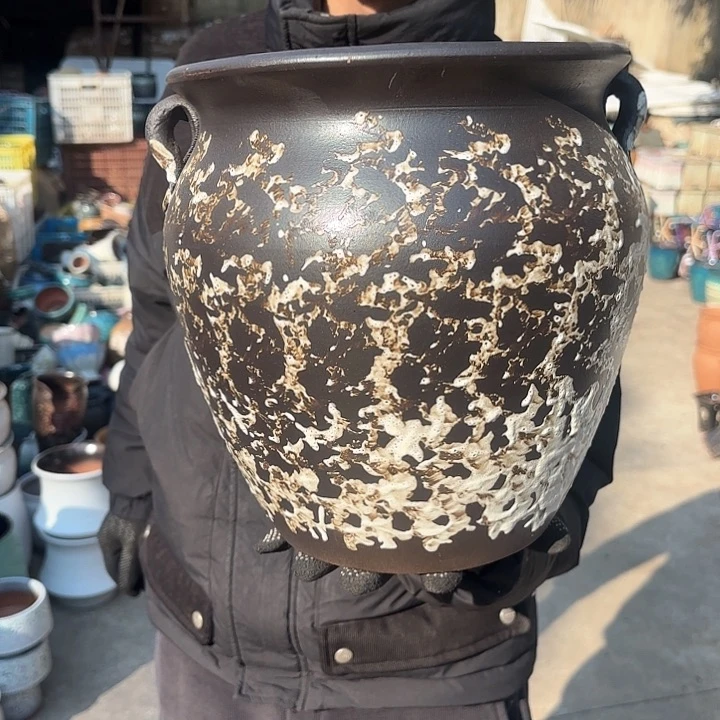 红陶侘寂风口径25高度25