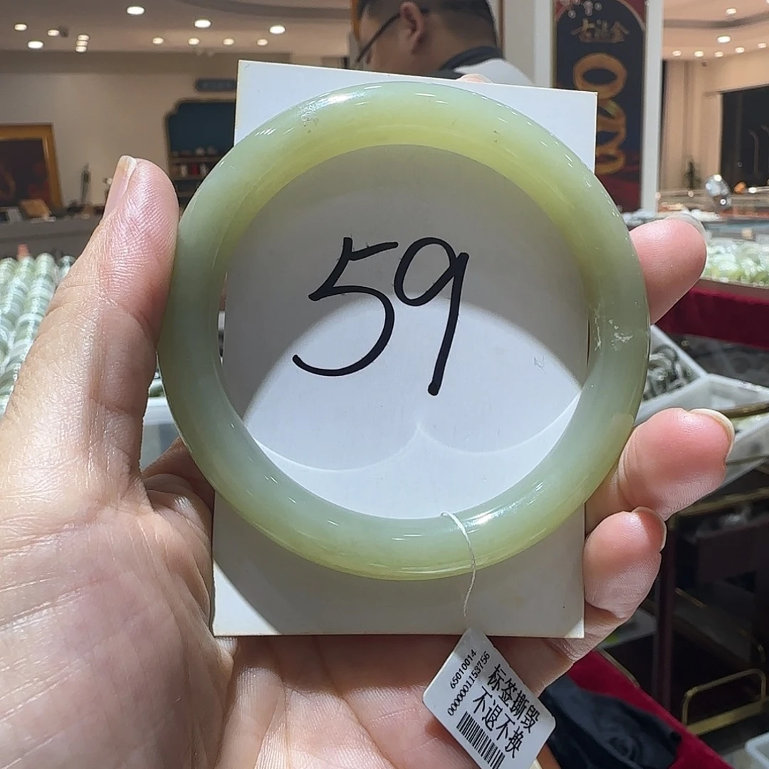 和田玉未镶嵌手镯528