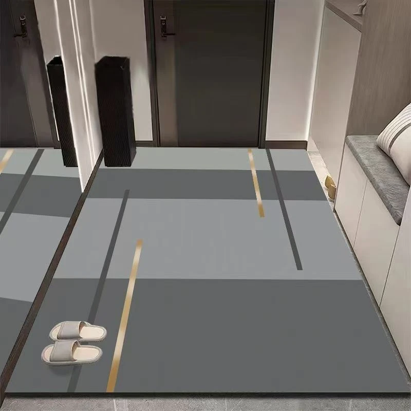 垫子硅藻泥入户免洗门垫门口进门除尘防滑吸水硅藻泥吸水垫子地垫