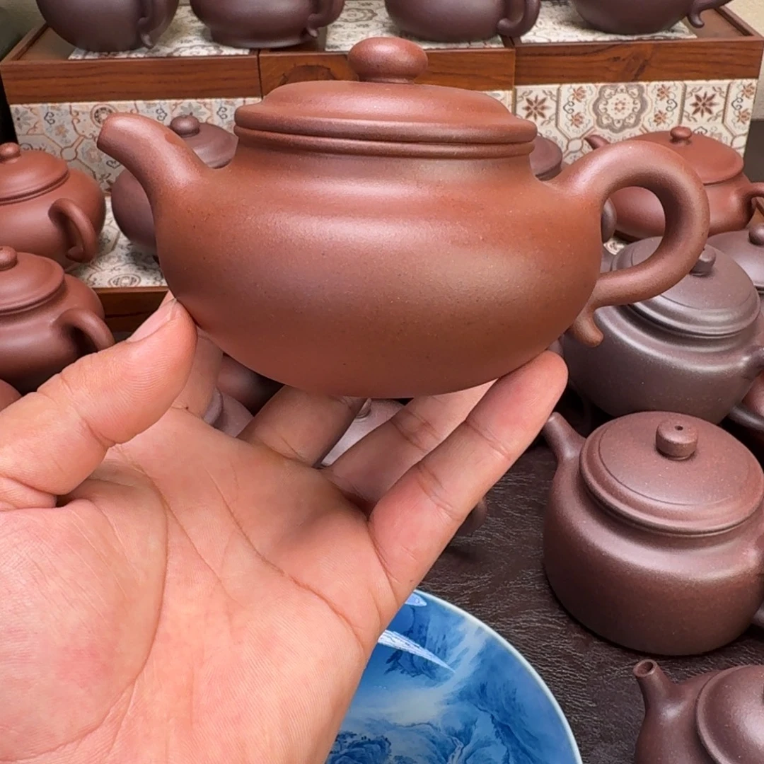 五***林紫砂茶壶原矿紫泥仿古260cc
