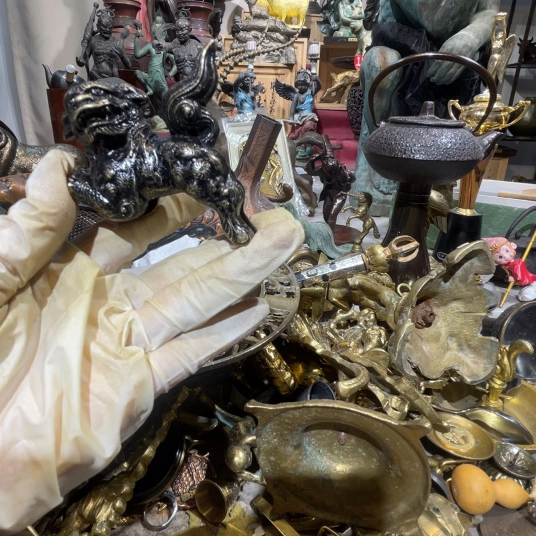 大阪回流铜器摆件58