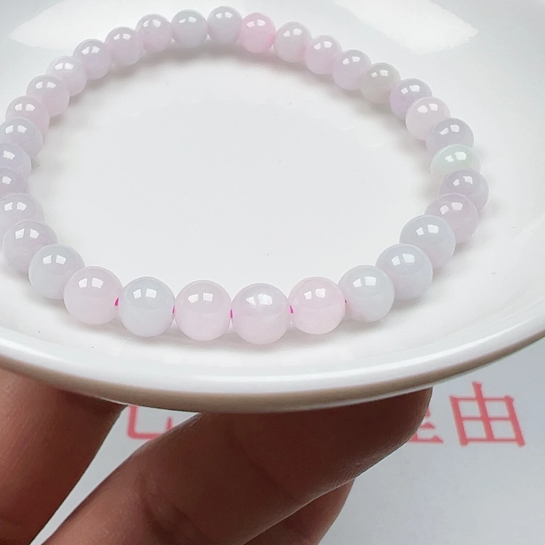 翡翠手链未镶嵌恋*货主老华