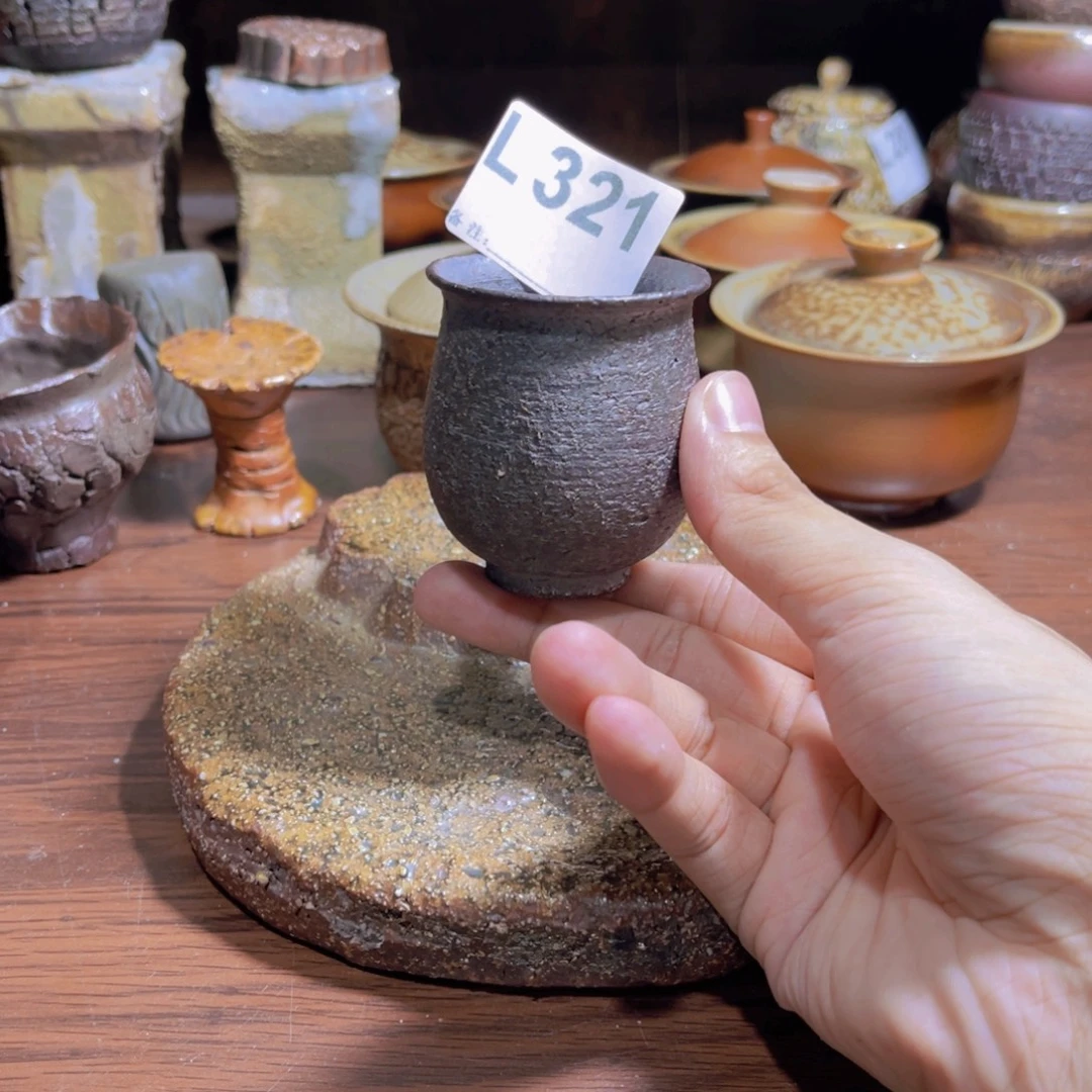 纯手工制作柴烧纯手工制作柴烧杯321