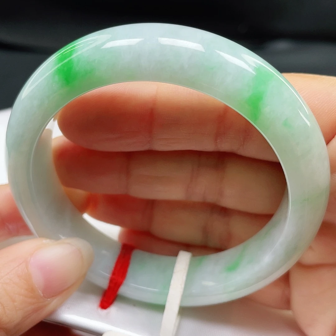 未镶嵌手镯翡翠正圈5513