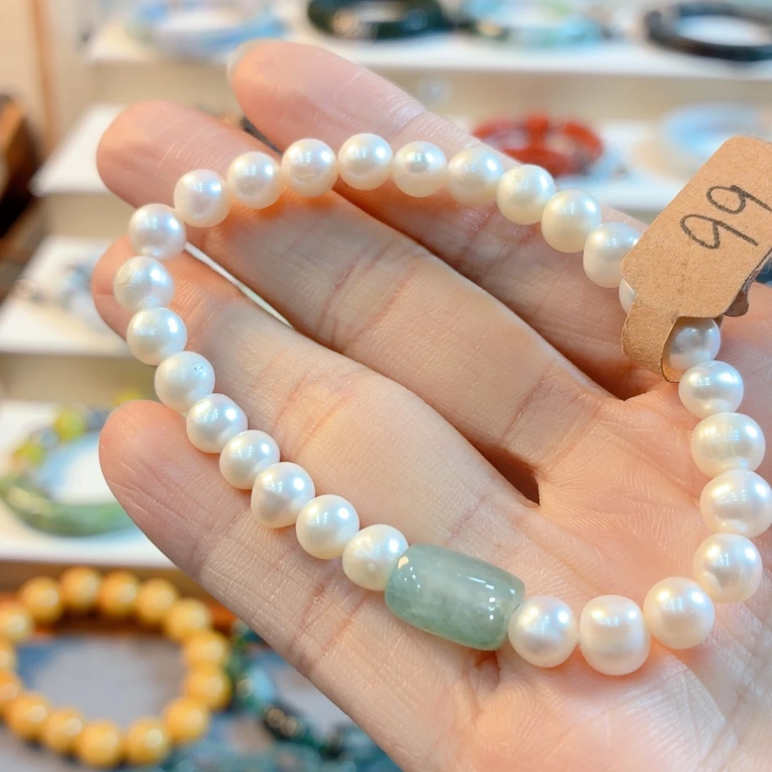 翡翠未镶嵌手链手串