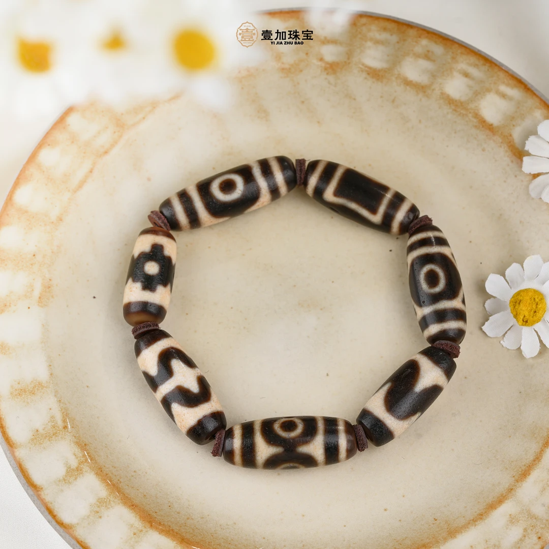 壹加师姐|手工设计上肯老料多宝玛瑙手串D版多样性发一6699H