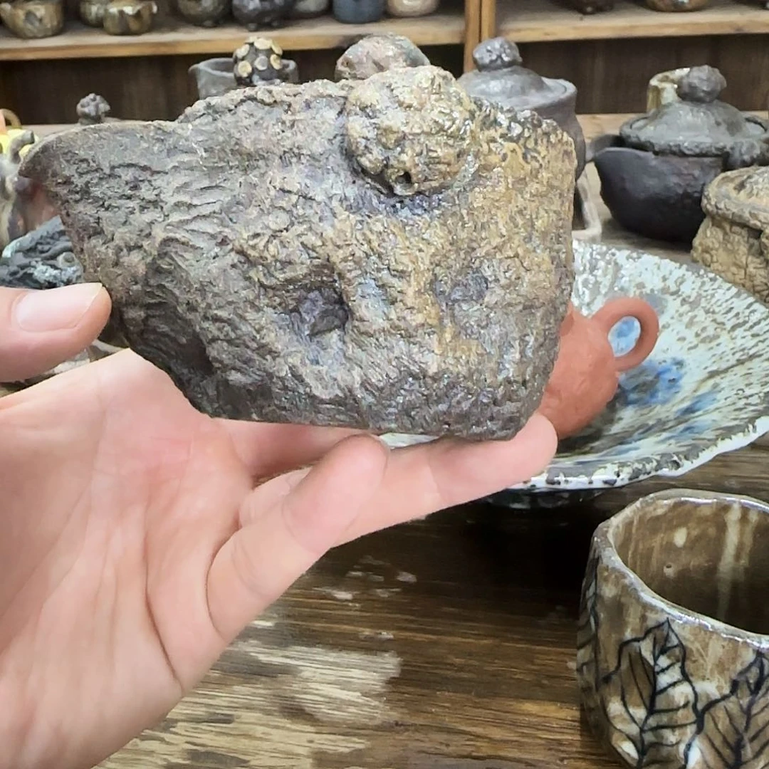 福利微瑕宝瓶自然落灰裸烧