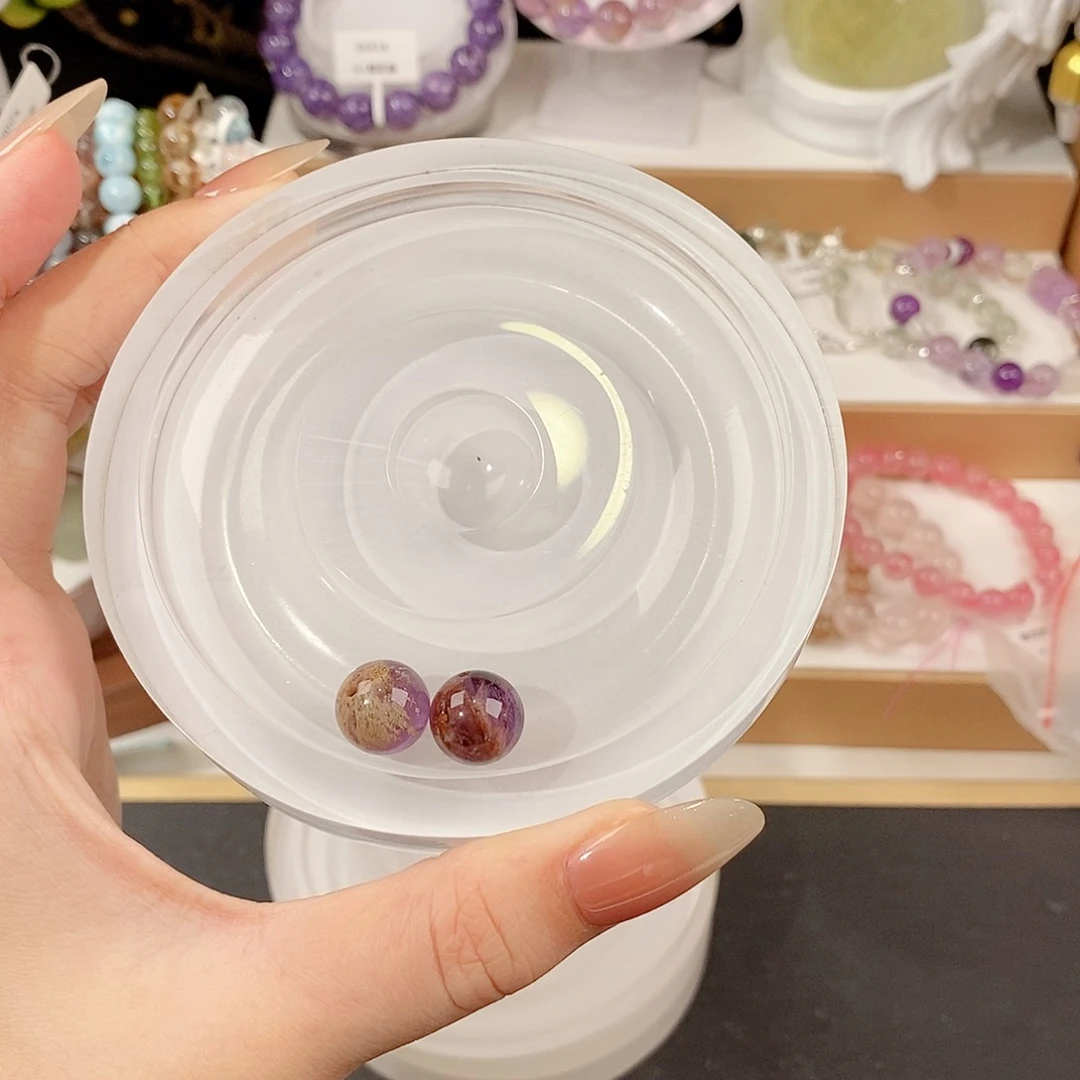 水晶手链未镶嵌小***了