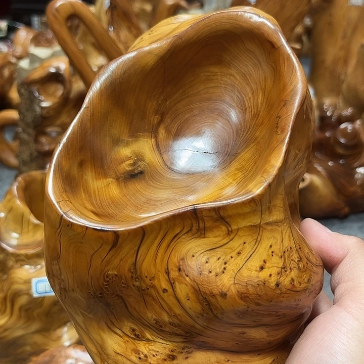 蓝***豆柏木（崖柏）崖柏摆件摆件7