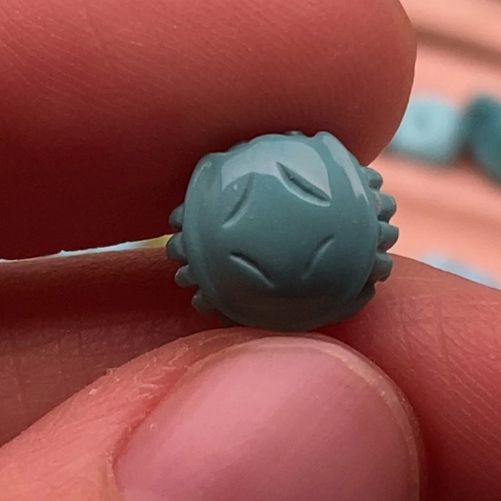 绿松石未镶嵌挂件