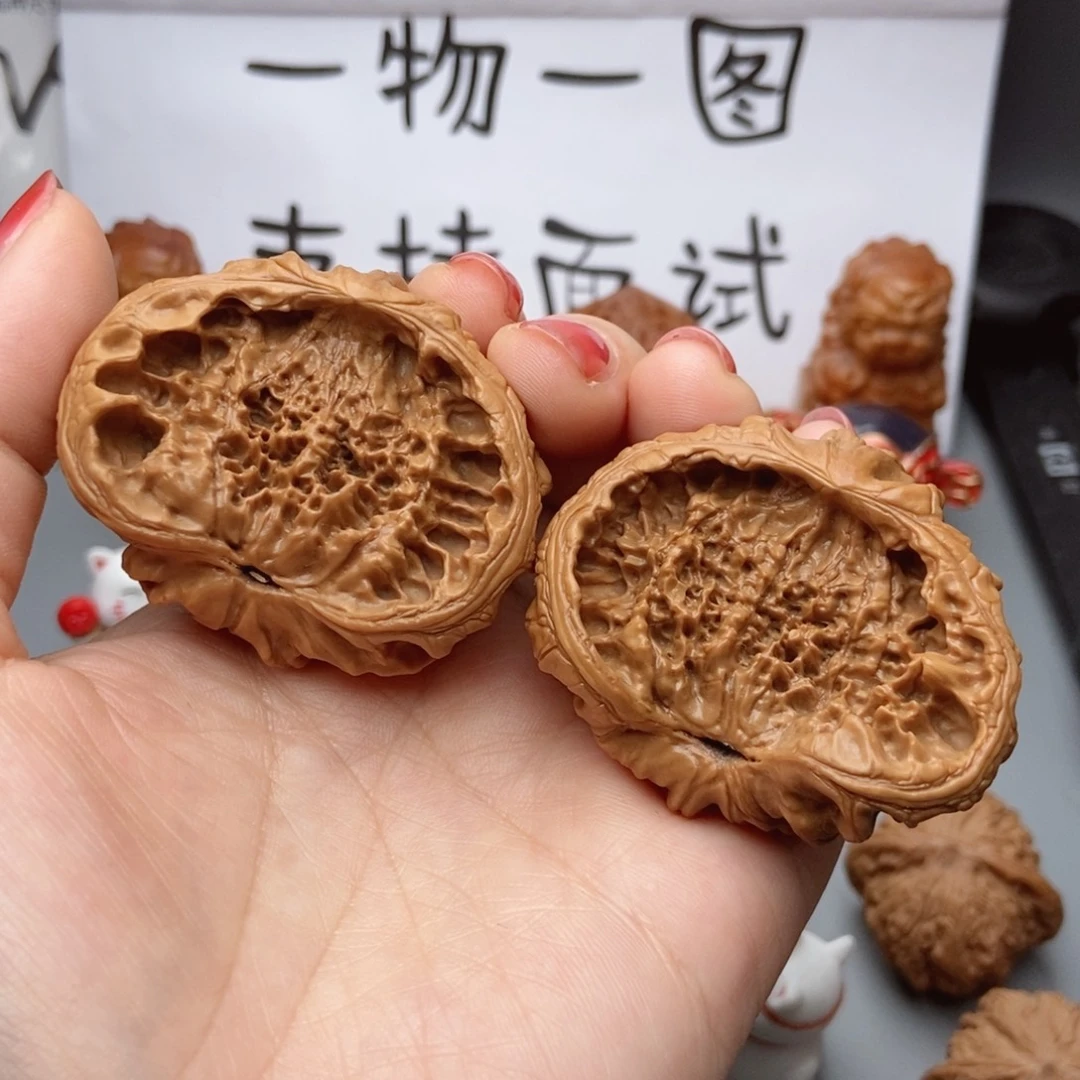 吊坠桃核52核桃蛇头