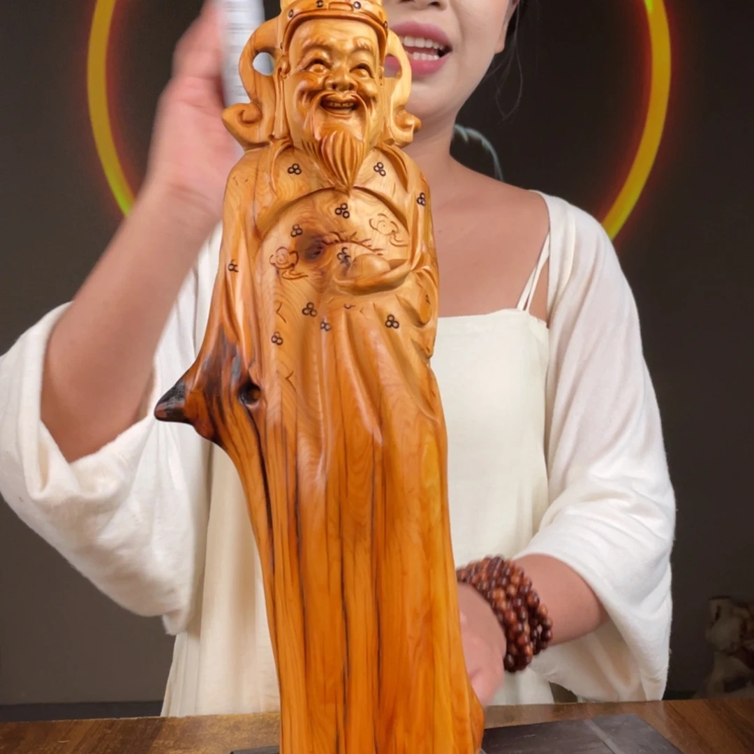柏木（崖柏）手工摆件，先抢先得！编号：