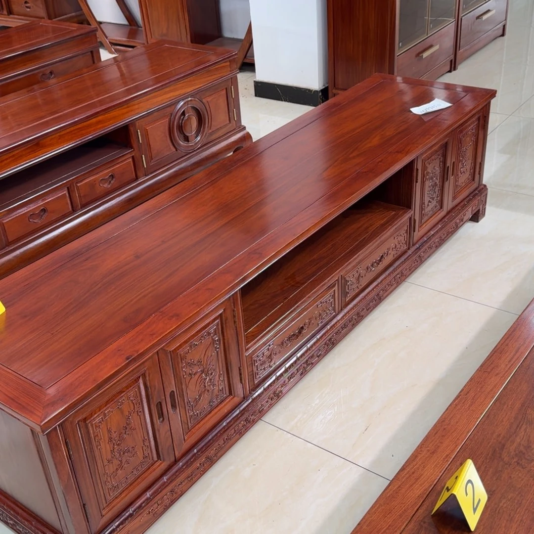 储物柜花梨木类刺猬紫檀电视柜198.48.50