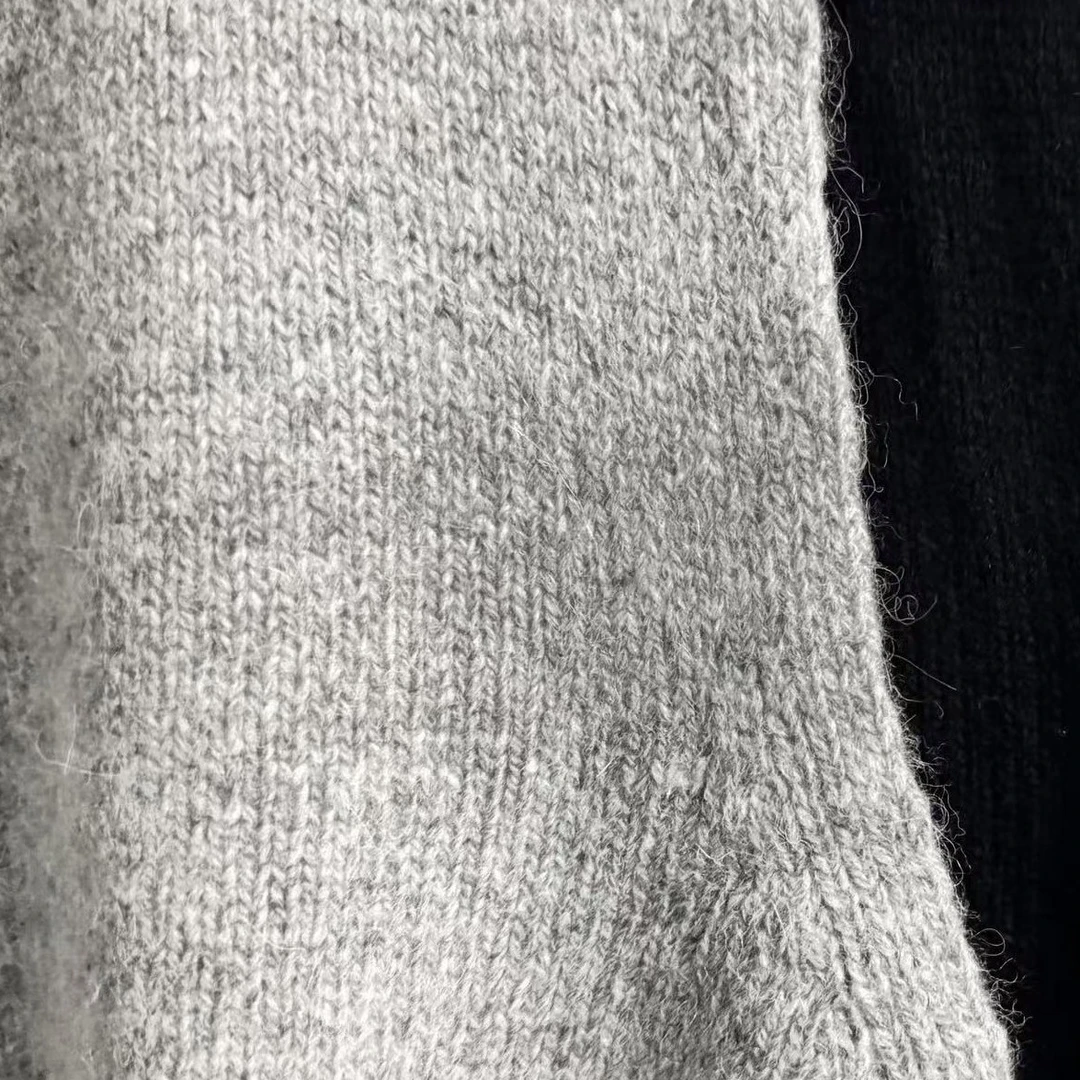 ｛귤 언니｝si羊驼圆领毛马甲