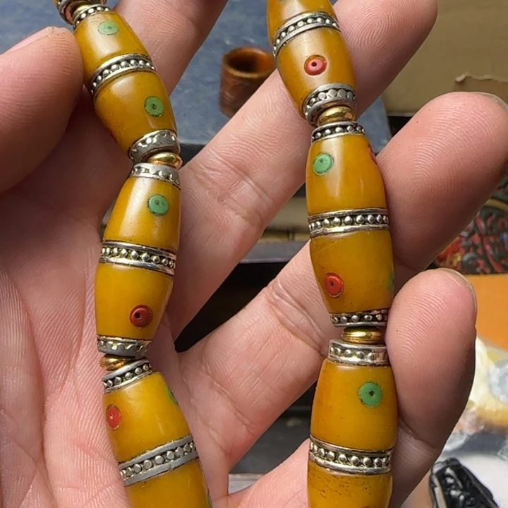 s***r手串/手链牛骨如图所见所拍是所得