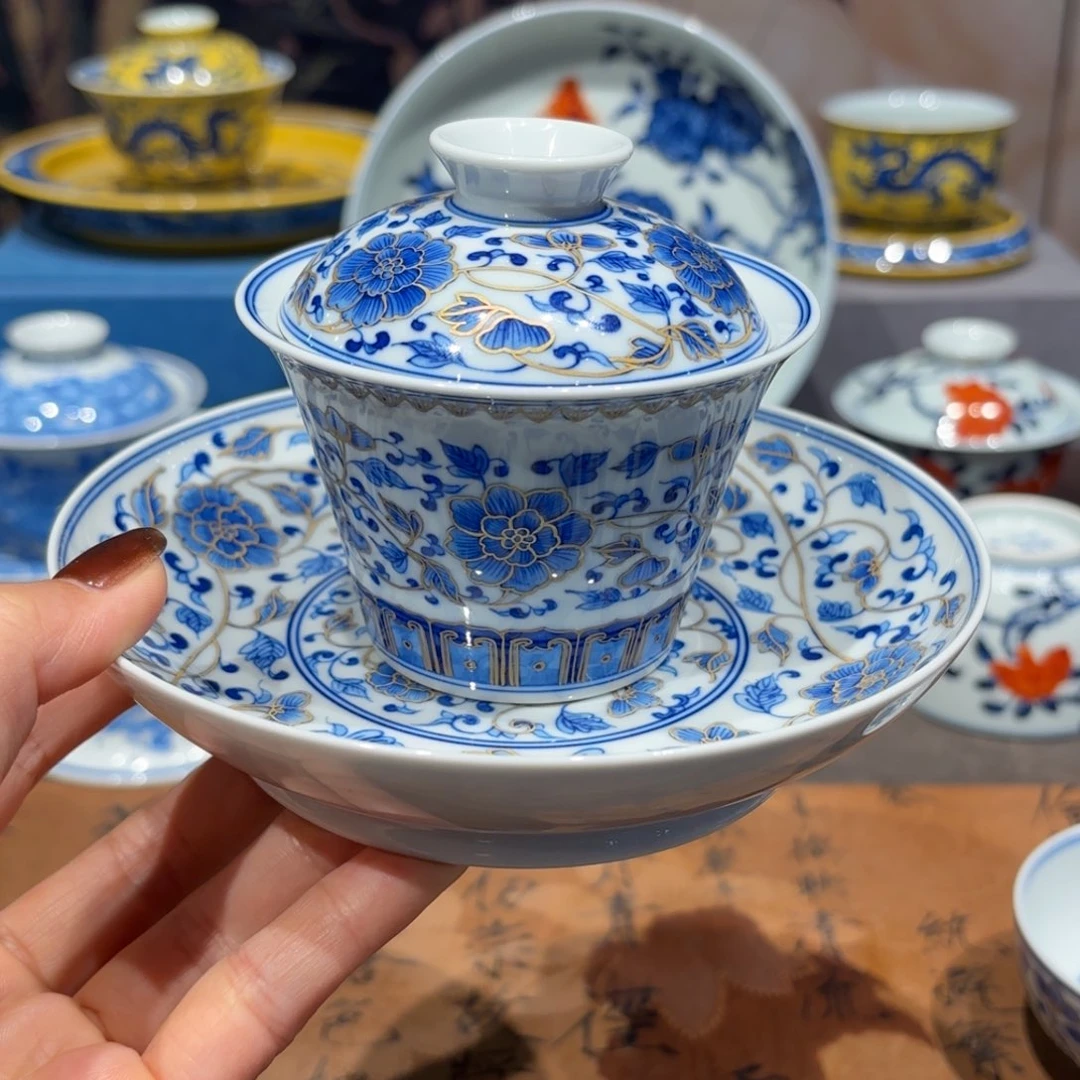 手工手绘陶瓷茶具