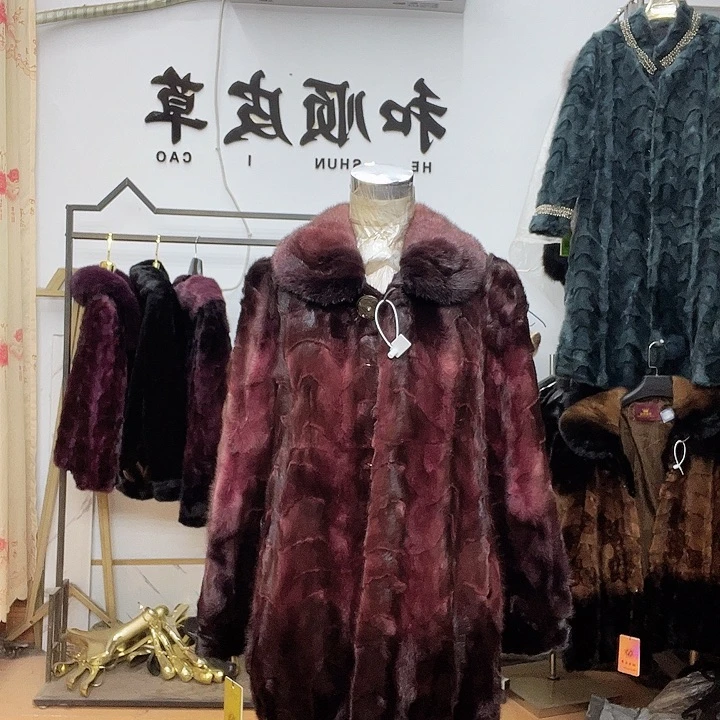 F商场断码拼貂衣服